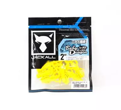 Мягкая приманка Jackall Baby Dragon Salt 2 дюйма Shakkiri Corn (5662)
