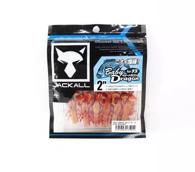 Мягкая приманка Jackall Baby Dragon Salt 2 дюйма Glow Bokejako (5912)