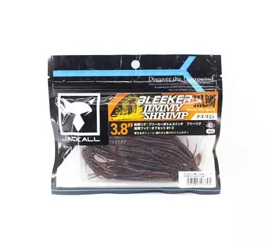Мягкая приманка Jackall Bleeker Jimmy Shrimp 3,8 дюйма Ebimiso Red Flake (7562)