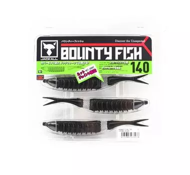Мягкая приманка Jackall Bounty Fish 140 мм Strong Black (3278)