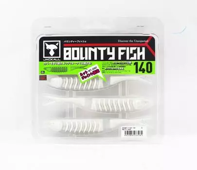 Мягкая приманка Jackall Bounty Fish 140 мм White Shad (3261)