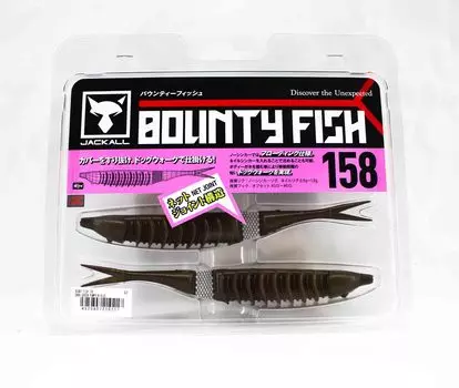 Мягкая приманка Jackall Bounty Fish 158мм Темно-зеленая, тыквенно-синяя (0217)