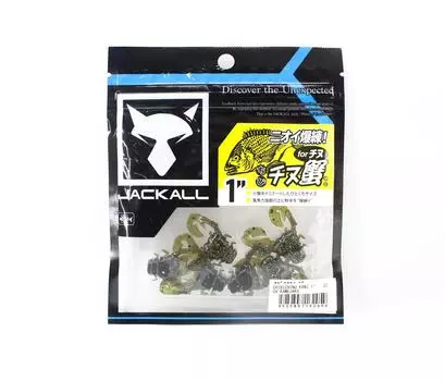 Мягкая приманка Jackall Chibi Chinu Kani 1 дюйм UV Kamejako (2059)