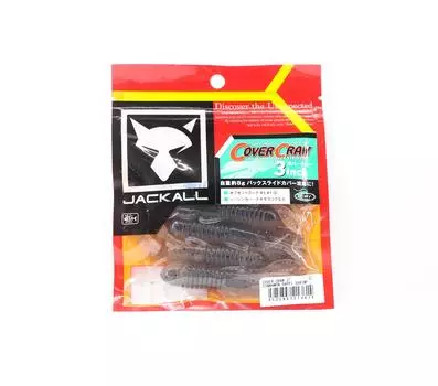 Мягкая приманка Jackall Cover Craw, 3 дюйма, креветка Даппи с корицей и корицей (3614)