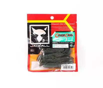 Мягкая приманка Jackall Cover Craw 3 дюйма, зеленый тыквенный бычок (3546)