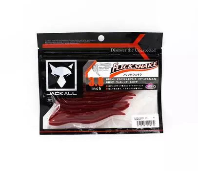 Мягкая приманка Jackall Flick Shake 3,8 дюйма Akamushi (4272)
