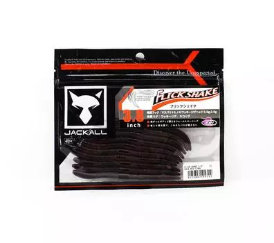 Мягкая приманка Jackall Flick Shake 3,8 дюйма, кола, красная хлопья (4302)