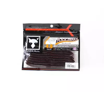 Мягкая приманка Jackall Flick Shake 4,8 дюйма, кола, красная хлопья (4586)