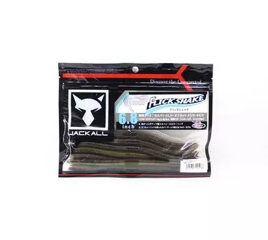 Мягкая приманка Jackall Flick Shake 6,8 дюйма, Goby Blue (5286)