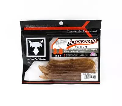 Мягкая приманка Jackall Flick Shake Worm 3,8 дюйма 2-тоновая призма Wakasagi (5491)