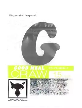 Мягкая приманка Jackall Good Meal Craw 1,5 дюйма Goodmeal Crystal (0848)