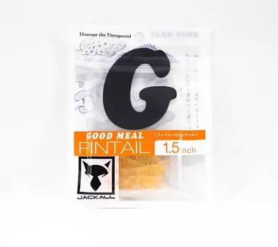 Мягкая приманка Jackall Good Meal Pintail 1,5 дюйма, прозрачный криль (7529)