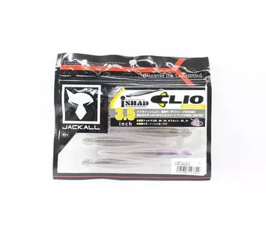 Мягкая приманка Jackall I Shad Clio 3,5 дюйма, прозрачная Wakasagi (7822)
