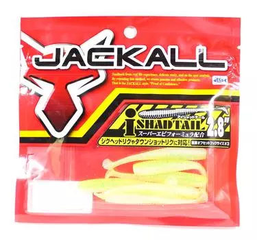 Мягкая приманка Jackall I Shad Tail 2,8 дюйма Chart Back Shad (8326)