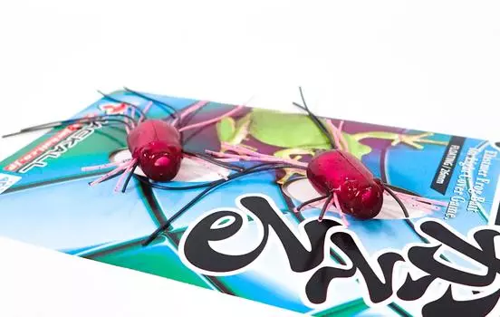 Мягкая приманка Jackall Ikegaeru Elastomer 26 мм Frog Red Frog (9054)