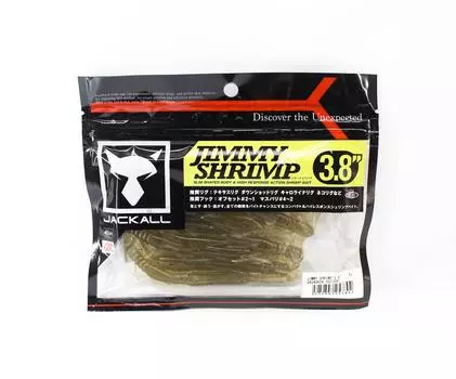Мягкая приманка Jackall Jimmy Shrimp 3,8 дюйма Gasagasa Suziebi (7892)