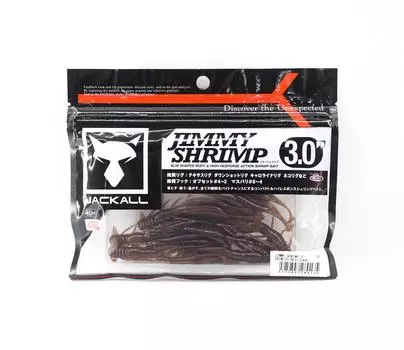 Мягкая приманка Jackall Jimmy Shrimp 3 дюйма Ebimiso Red Flake (0135)