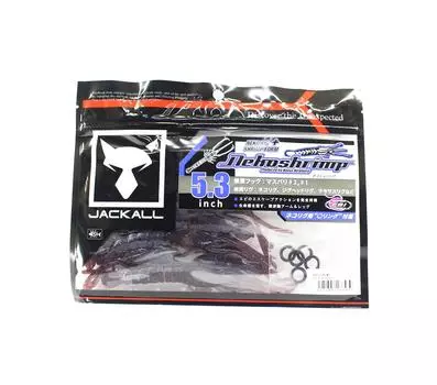 Мягкая приманка Jackall Neko Shrimp 5,3 дюйма Cola Bluegill (6439)