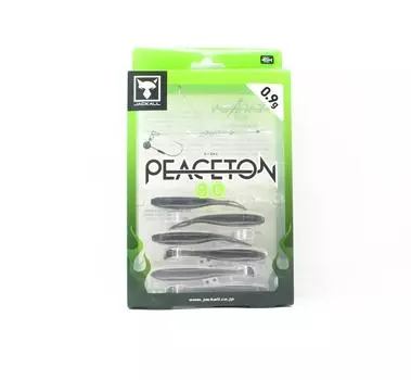 Мягкая приманка Jackall Peaceton 80 мм 0,9 грамма Maruhata Silhouette Shad (8172)