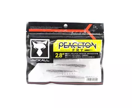Мягкая приманка Jackall Peaceton Fry 2,8 дюйма Maruhata Delicious Silver (8042)