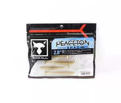 Мягкая приманка Jackall Peaceton Shad 2,8 дюйма Maruhata Delicious Gold (7953)