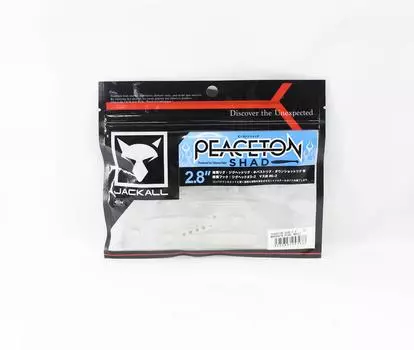 Мягкая приманка Jackall Peaceton Shad 2,8 дюйма Maruhata Pearl Magic (7977)