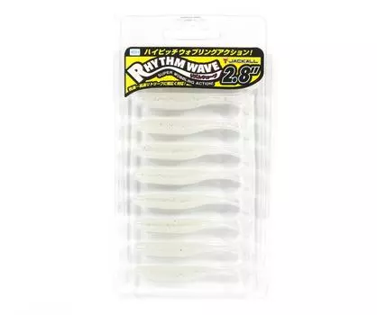 Мягкая приманка Jackall Rhythm Wave 2,8 дюйма, сексуальный альбинос (1733 г.)