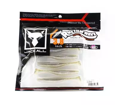 Мягкая приманка Jackall Rhythm Wave 3,8 дюйма с призмой Shad (8659)