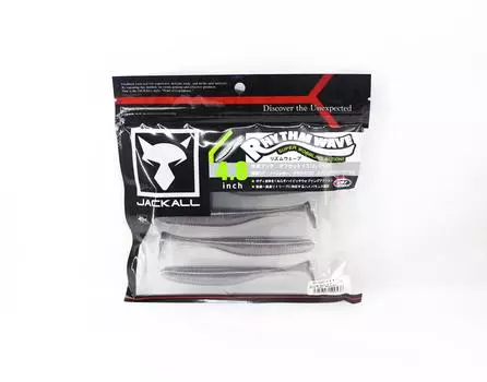 Мягкая приманка Jackall Rhythm Wave 4,8 дюйма Neon Pearl Wakasagi (9536)