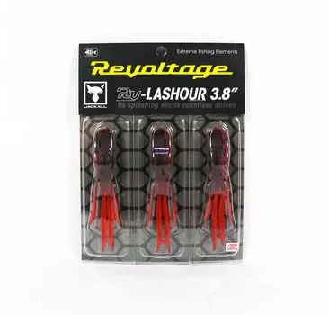 Мягкая приманка Jackall RV-Lashour 3,8 дюйма Red Frog (2552)
