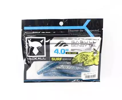 Мягкая приманка Jackall Sabul Sensy Tail 4 дюйма Iwashi (0991)