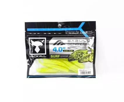 Мягкая приманка Jackall Sabul Sensy Tail 4 дюйма, золото (1004)