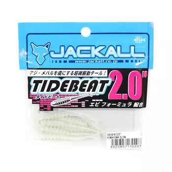 Мягкая приманка Jackall Tide Beat 2 дюйма Yowayowa Glow (0207)