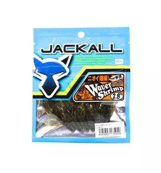 Мягкая приманка Jackall Waver для креветок и морской воды 2,8 дюйма UV Kamejako (5929)