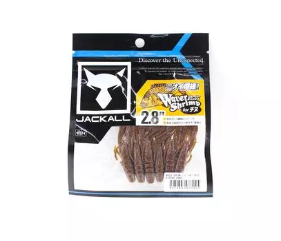 Мягкая приманка Jackall Waver Shrimp Kurodai 2,8 дюйма, краб (7025)