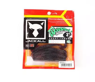 Мягкая приманка Jackall Wobbring Grub Tail 3 дюйма Cola Bluegill (0034)