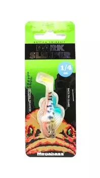 Мягкая приманка Megabass Dark Sleeper 2,4 дюйма, 1/4 унции Бивако Йошинобори (2475)