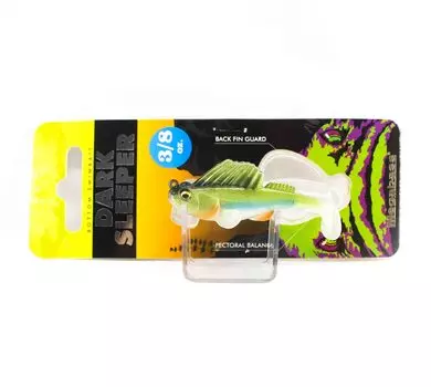 Мягкая приманка Megabass Dark Sleeper 2,4 дюйма, 3/8 унции Hanahaze (2390)