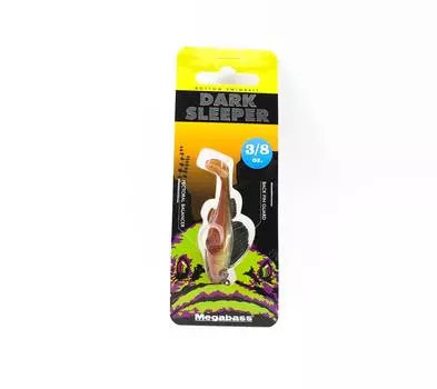Мягкая приманка Megabass Dark Sleeper 2,4 дюйма, 3/8 унции Dark Shad (2413)