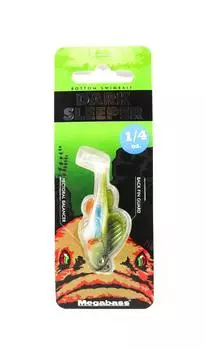 Мягкая приманка Megabass Dark Sleeper 2,4 дюйма, 1/4 унции Hanahaze (2499)