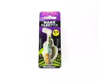 Мягкая приманка Megabass Dark Sleeper 3 дюйма, 3/4 унции Haze (1189)