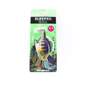 Мягкая приманка Megabass Sleeper Gill 3,2 дюйма, 3/4 унции Wild Gill (8776)