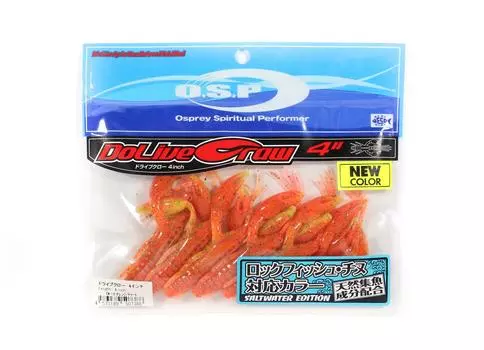 Мягкая приманка OSP Dolive Craw 4 дюйма, соль W-175 (7388)