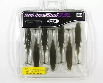 Мягкая приманка OSP Dolive Shad 3,5 дюйма TW-103 (2694)