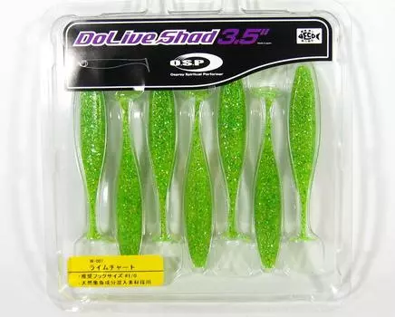 Мягкая приманка OSP Dolive Shad 3,5 дюйма W-007 (2649)