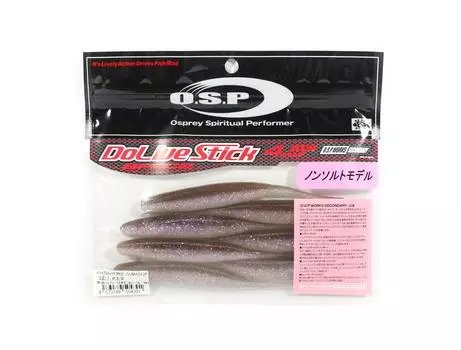 Мягкая приманка OSP Dolive Stick Spec II без соли, 4,5 дюйма W-164 (4301)