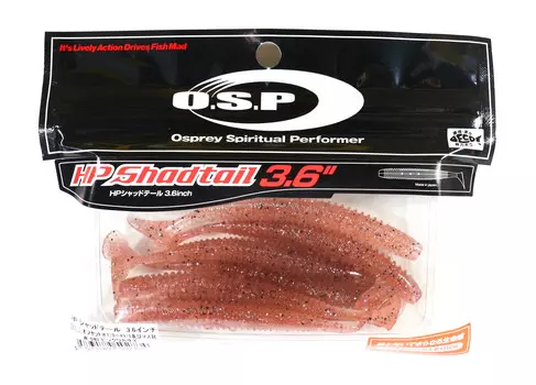 Мягкая приманка OSP HP Shad Tail 3,6 дюйма W-040 (2734)