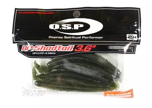 Мягкая приманка OSP HP Shad Tail 3,6 дюйма W-001 (2659)