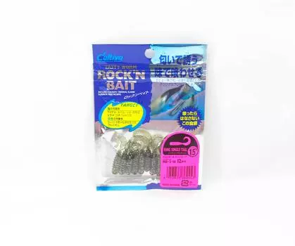 Мягкая приманка Owner Soft Lure RB-3, кольцо, одиночная личинка, 12 штук, 1,5 дюйма 16 (2453)
