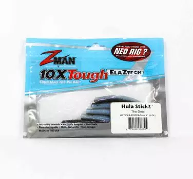 Мягкая приманка Zman Hula Stickz 4 дюйма, 6 шт. в упаковке (8705)